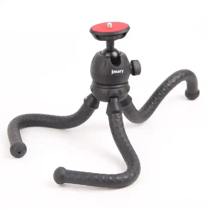 Jmary MT25 Flexible octopus Tripod for Phone Camera stand with Phone Clip Mount Travel Tripod Mini Tripod Stand for gopro vlog
